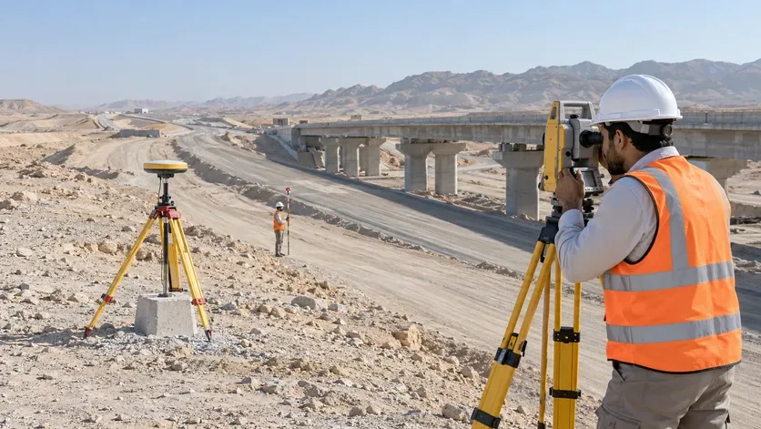 Static and traverse surveying methods benefits and applications in the uae