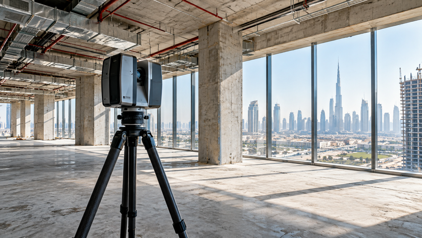 3D laser scanning makes as built surveys better in the UAE