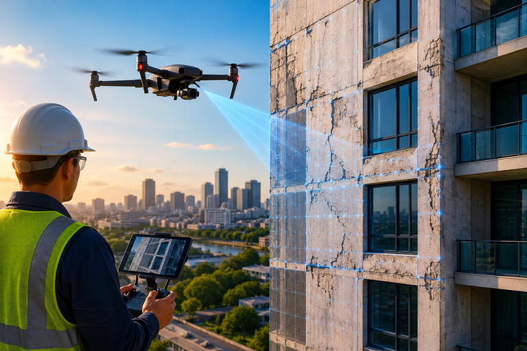 How Drone Inspections Improve Building Safety & Accuracy