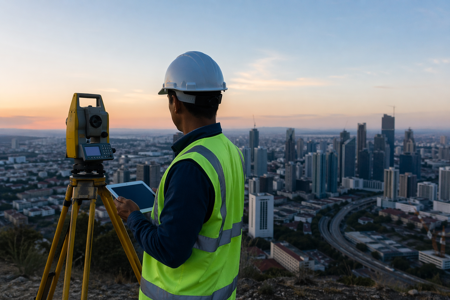 Topographical Survey in UAE for Smart City Development